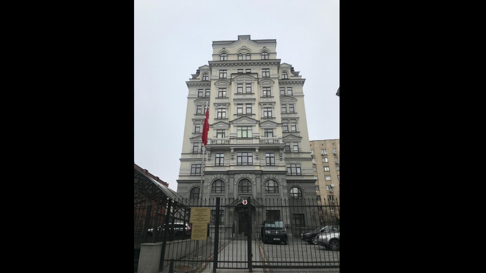 Kiev'deki Türk büyükelçiliği tahliye edildi