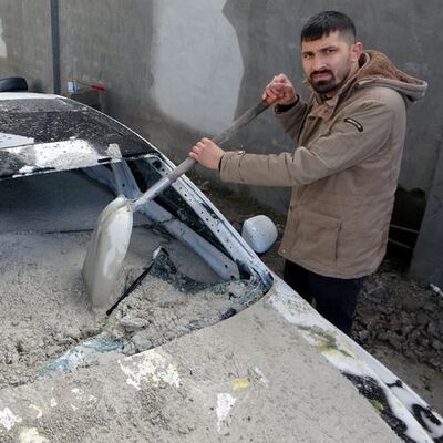 Beton gibi şaka!