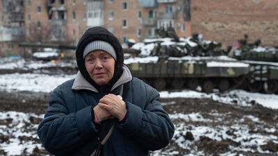 İşte savaşın kahreden yüzü! Burası Donetsk!