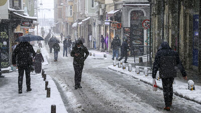 Meteoroloji'den harita ve saatle kar uyarısı! Aybar ne zaman bitecek?