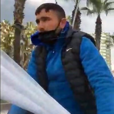 Gelin aracında korku dolu anlar! Böyle yolculuk yaptı