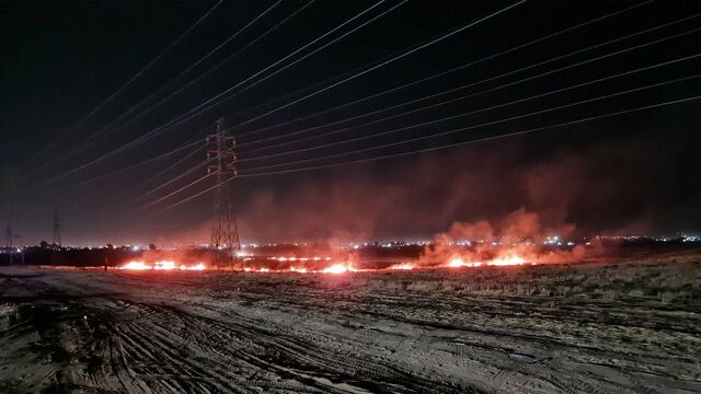 Erbil'e çok sayıda roketli saldırı