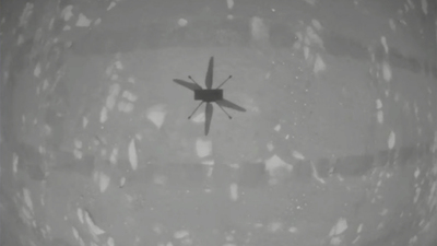 Mars'ta 21. uçuşunu gerçekleştirdi