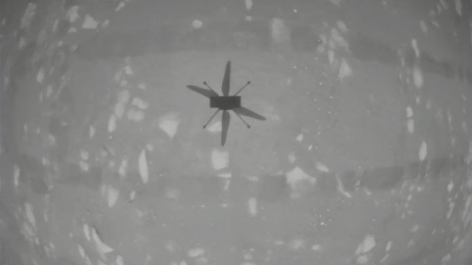 Mars'ta 21. uçuşunu gerçekleştirdi