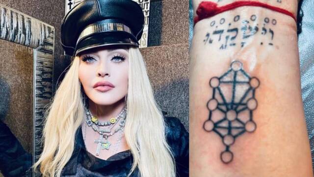 Madonna yeni dövmesini paylaştı
