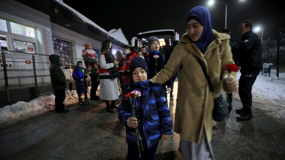 Film gibi tahliye operasyonu