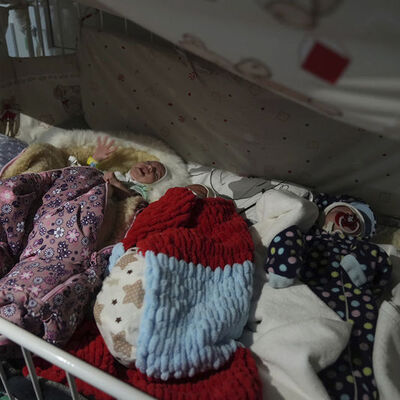 AP görüntüledi: Savaşın masum yüzleri