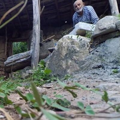 Bahçelerinde görünce şaşkına döndüler