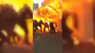 Baba oğula yardıma koştular, can pazarı yaşandı!