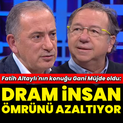 "Dram, insan ömrünü azaltıyor"
