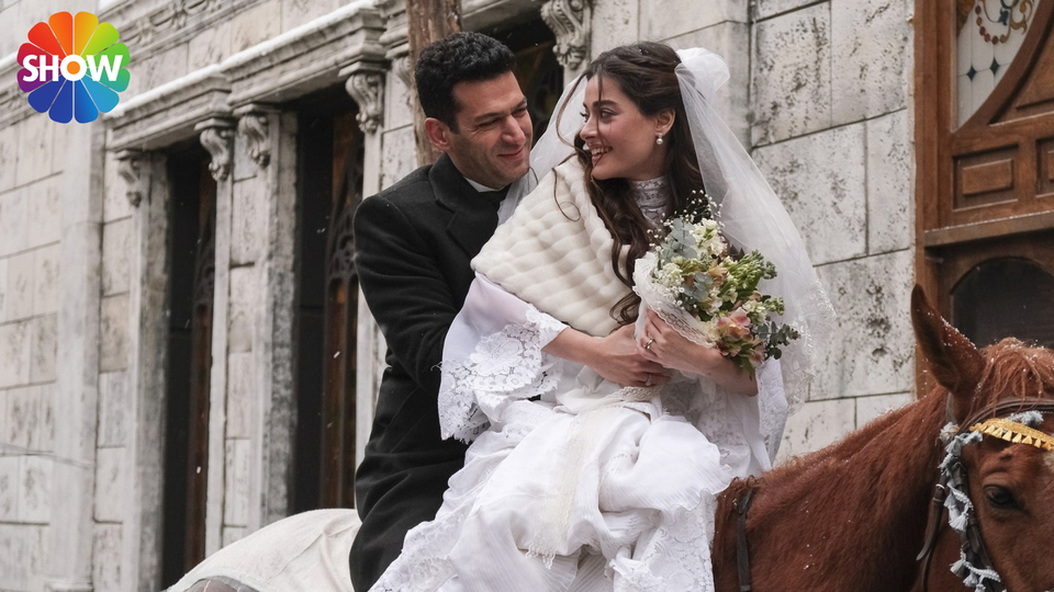 Kar, kış, soğuk demeden nihayet evlendiler!