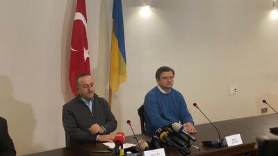 Çavuşoğlu Lavrov'dan sonra Kuleba ile bir araya geldi