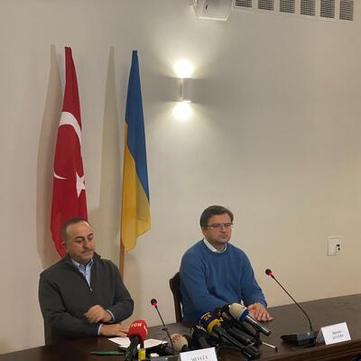 Çavuşoğlu Lavrov'dan sonra Kuleba ile bir araya geldi