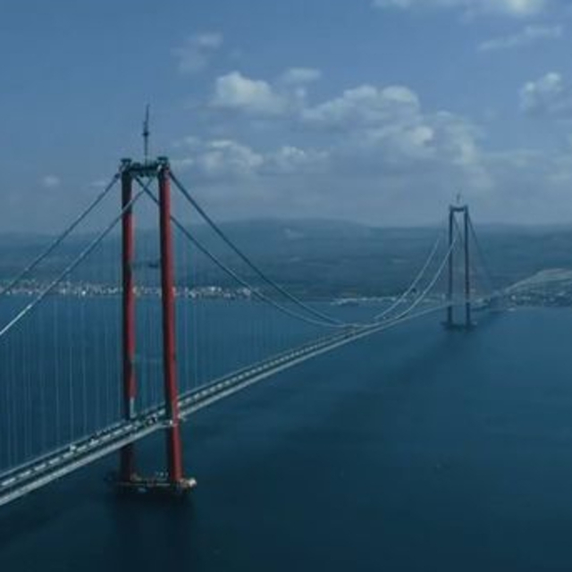 Cumhurbaşkanı Erdoğan'dan '1915 Çanakkale Köprüsü' paylaşımı