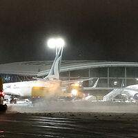 İstanbul'da hava ulaşımına kar engeli