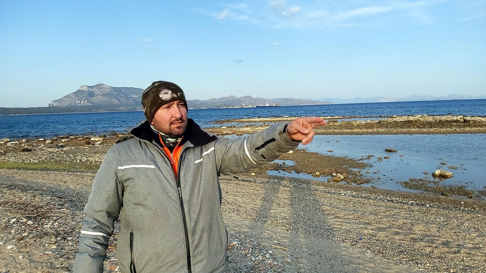 Deniz çekilince ortaya çıktı