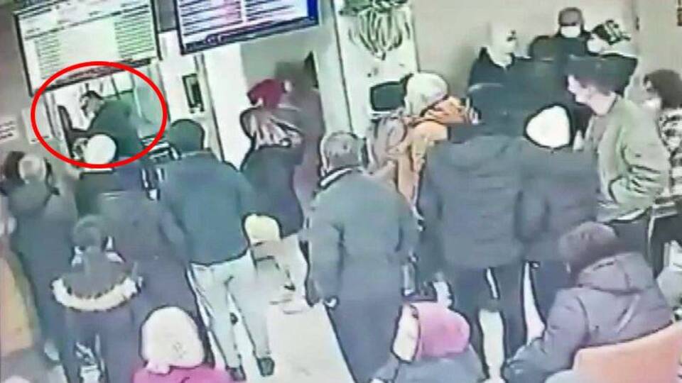 Hastanede yine maganda saldırısı!