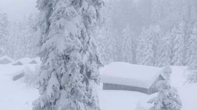 O kentte kar kalınlığı 3 metreyi geçti!