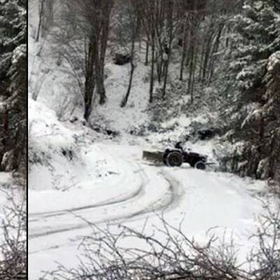 Traktör sürücüsü virajı döndü, yürekler ağza geldi!