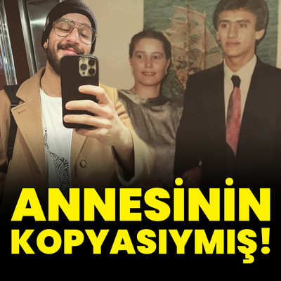 Annesinin kopyasıymış!