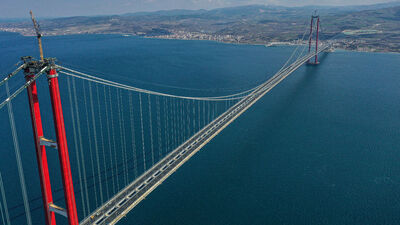 Bakanlık 1915 Çanakkale Köprüsü'nün maliyetini açıkladı