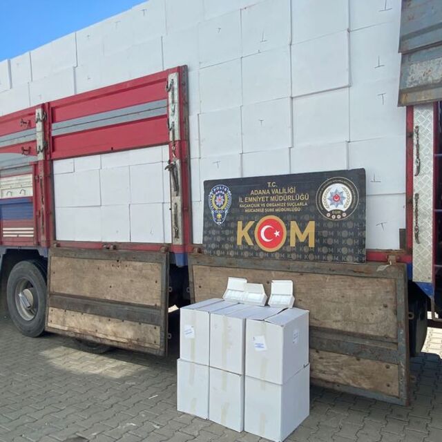 Rekor! Kaçak sigara, tütün, makaron operasyonu