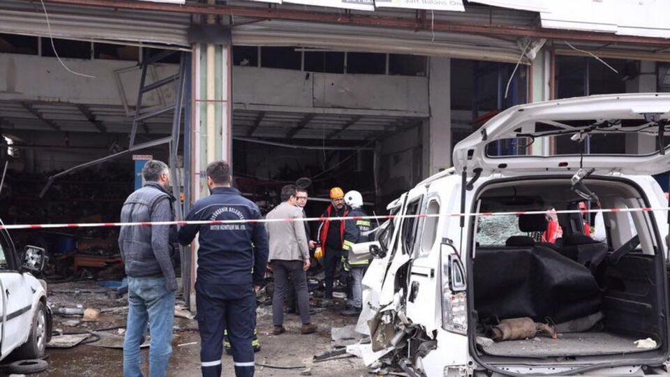 Diyarbakır'da sanayi sitesinde patlama!