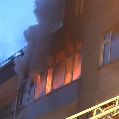 Alevlerin arasında 3 kişi vardı!