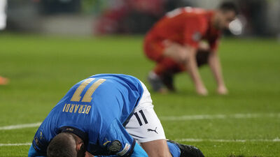 Kuzey Makedonya play-off finalinde!