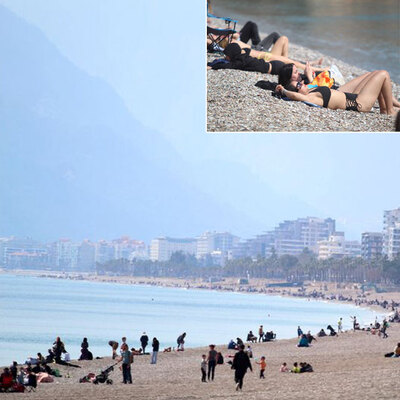 O kentte deniz sezonu açıldı!