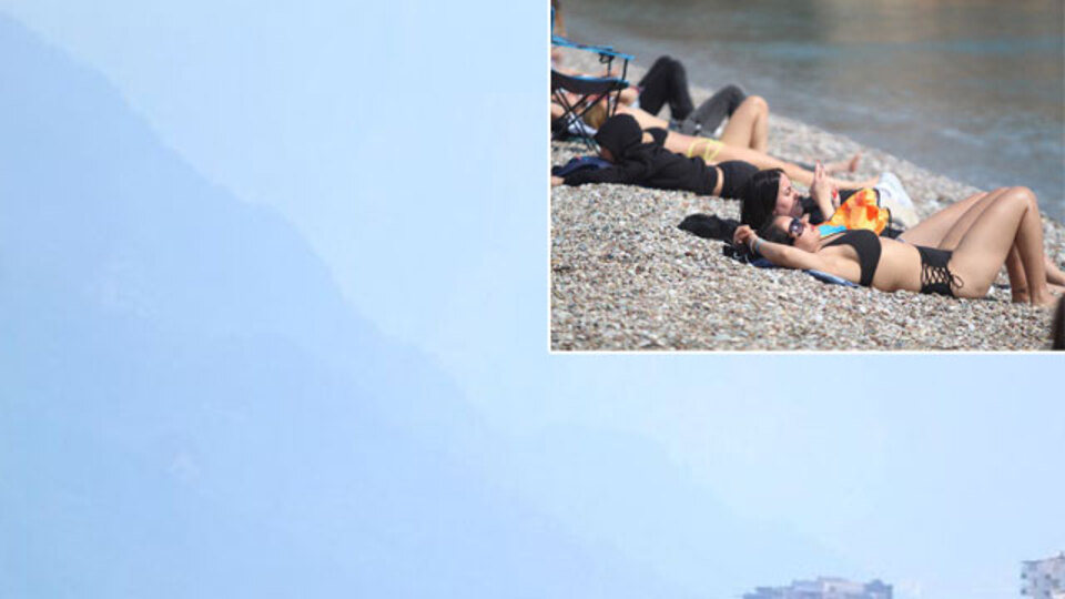 O kentte deniz sezonu açıldı!