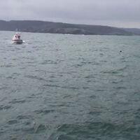 Boğaz'a sürüklenen mayın imha edildi!