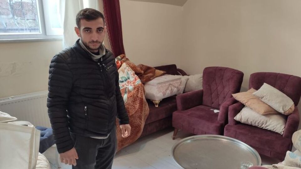 2 sene önce aldıkları evde oturamıyorlar