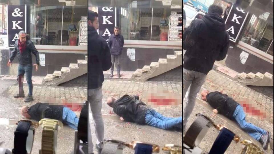 Amca yeğen birbirlerini bıçakladı