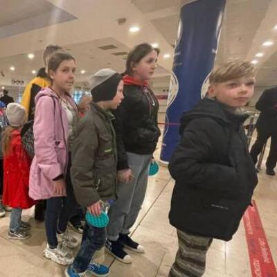 Ukrayna'dan tahliye edilen yetim çocuklar Türkiye'de