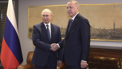 Cumhurbaşkanı Erdoğan, Putin ile görüştü