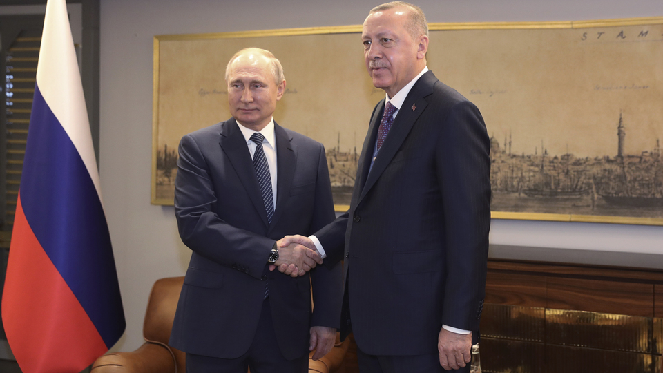 Cumhurbaşkanı Erdoğan, Putin ile görüştü
