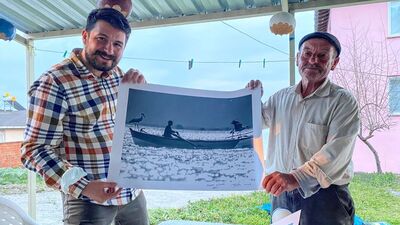 Yaren leyleğin eşi de geldi