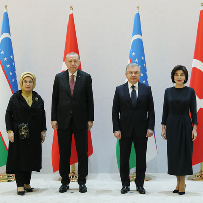 Cumhurbaşkanı Erdoğan Özbekistan'da konuştu