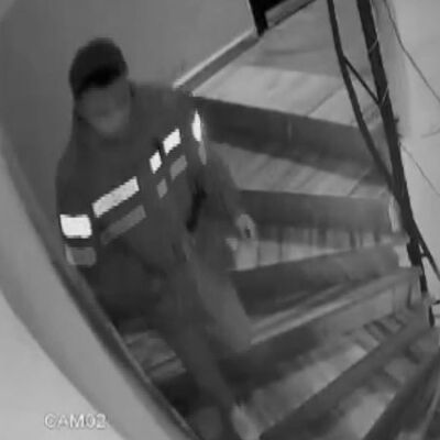 Siparişi götüren kurye şoke etti!