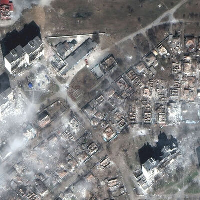 Mariupol'de büyük yıkım!