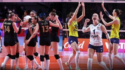 Vakıfbank - Fenerbahçe Opet maçı başladı!