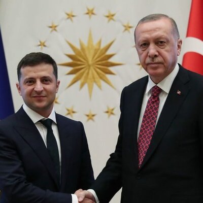 Cumhurbaşkanı Erdoğan ve Zelenskiy görüştü