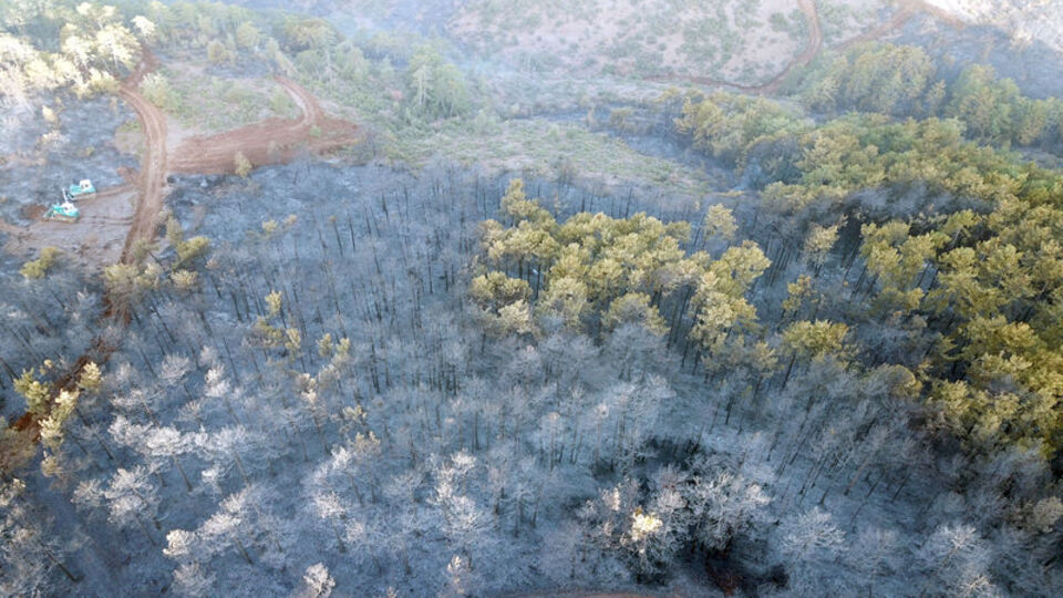 18 saat sonra kontrol altında