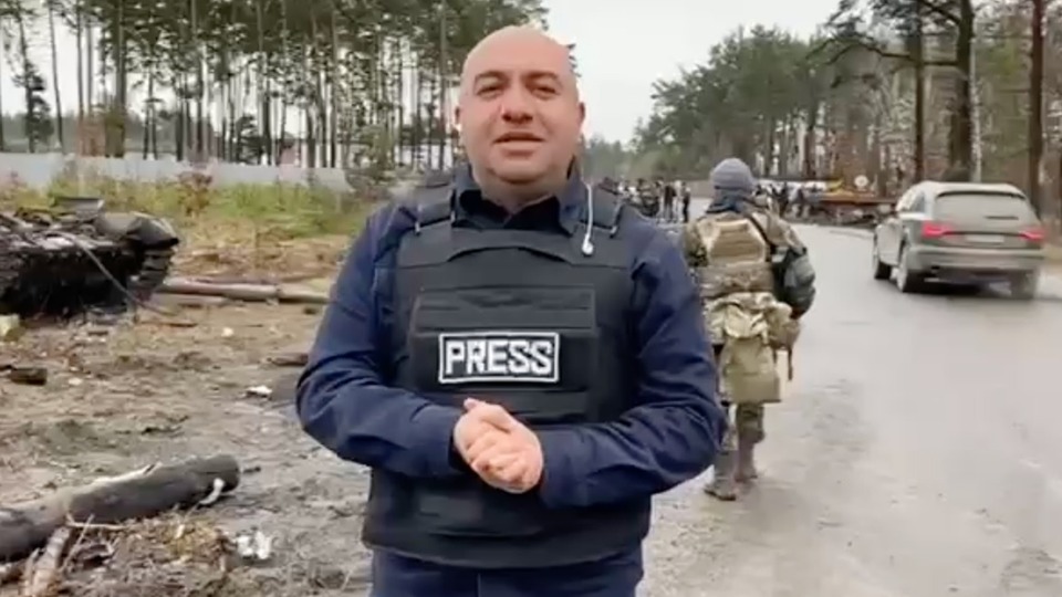 Çetiner Çetin Kiev sınırındaki Stoyanka'dan bildiriyor