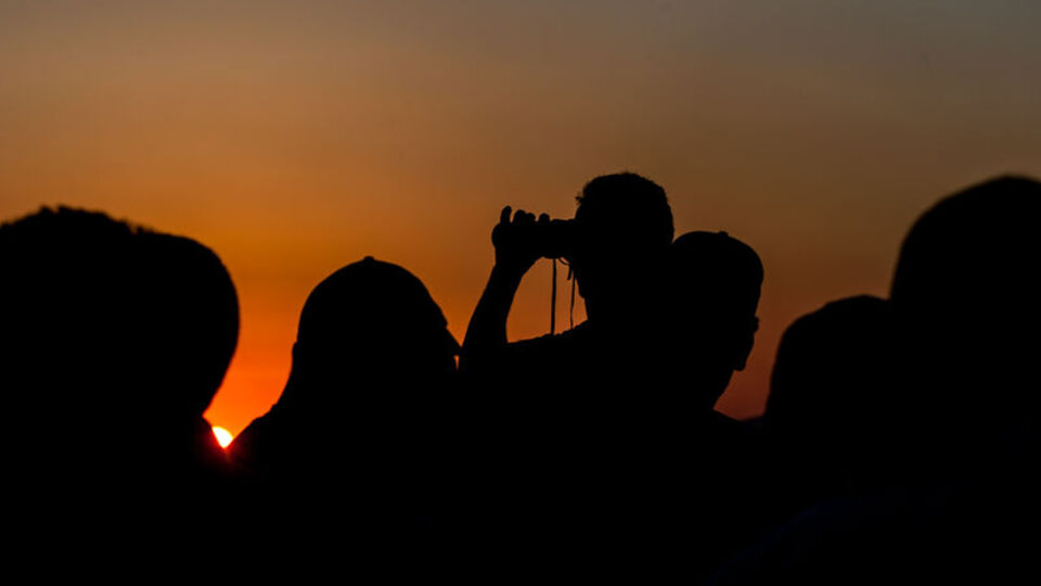 Ramazan hilalini gözlemlediler