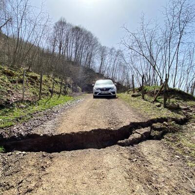 Ordu'yu heyelan vurdu! Felaketten dönüldü