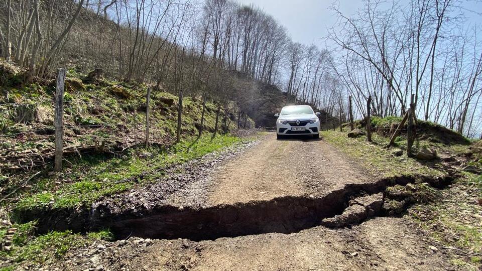 Ordu'yu heyelan vurdu! Felaketten dönüldü