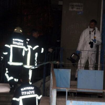 Kayseri'deki yangından cinayet çıktı!