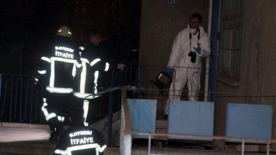 Kayseri'deki yangından cinayet çıktı!